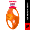 Kong Jumbler Football Toy for Dogs (Orange) Dogs-Toys Kong