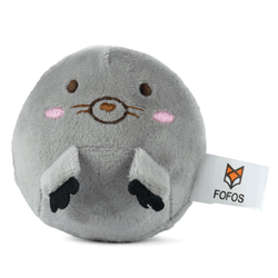 Fofos Slow Rising Animal Toy Set for Dogs (Grey)