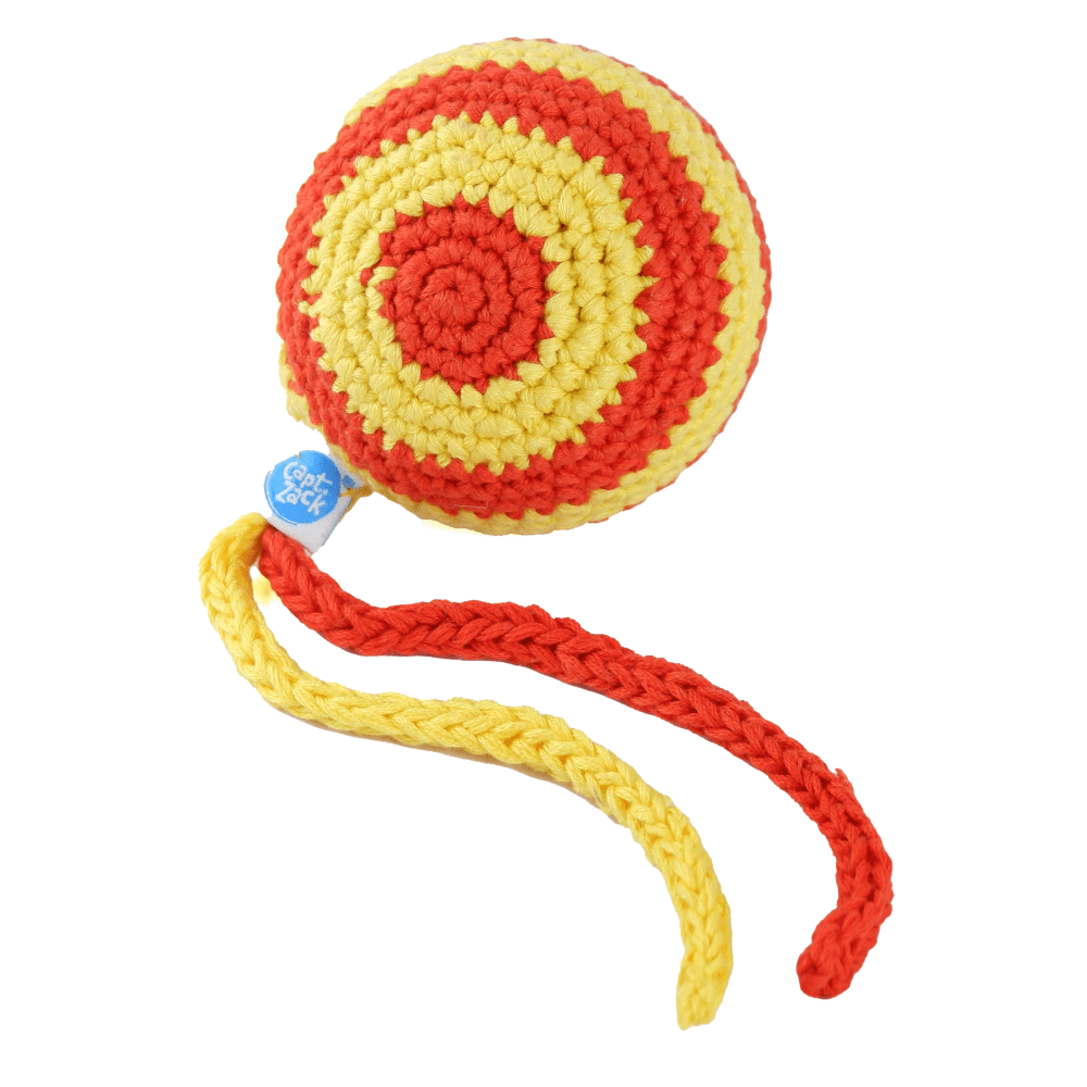 Captain Zack Crochet Stripped Ball Toy for Dogs