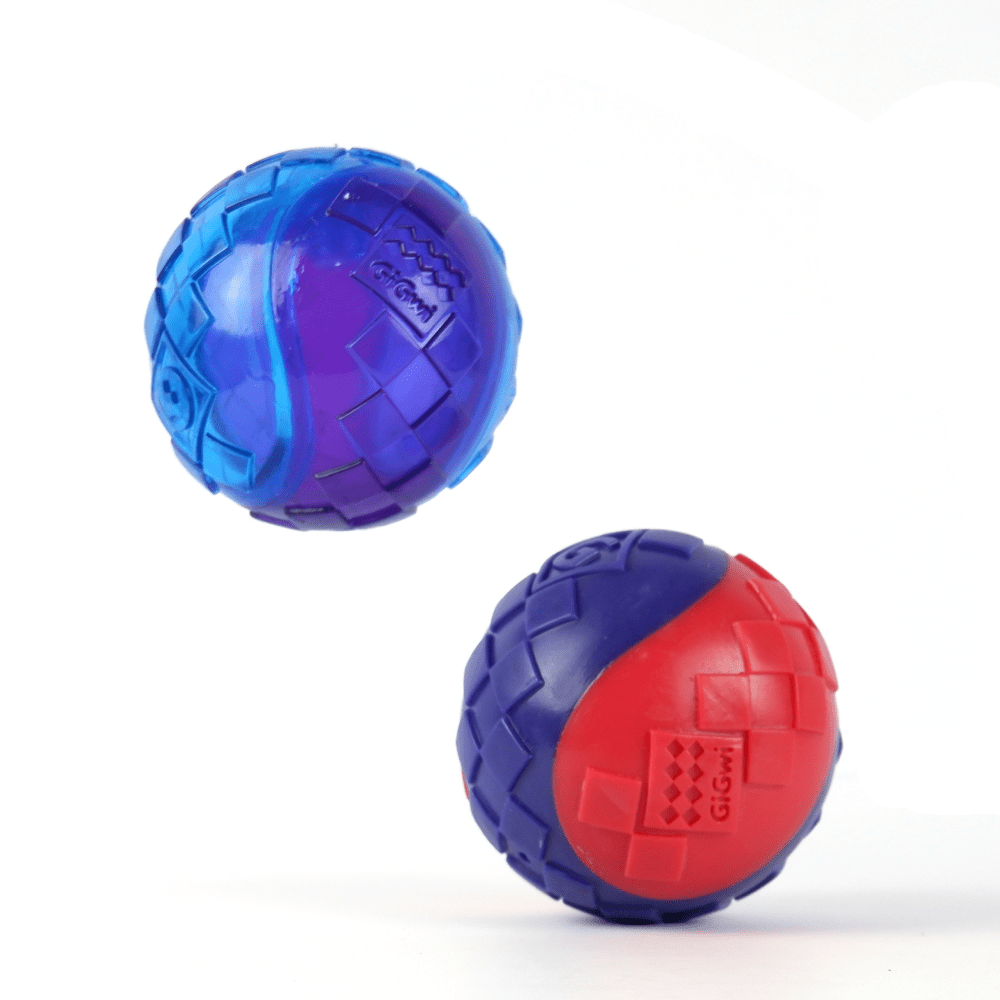 GiGwi Ball Squeaker Toy for Dogs (Pack of 2)