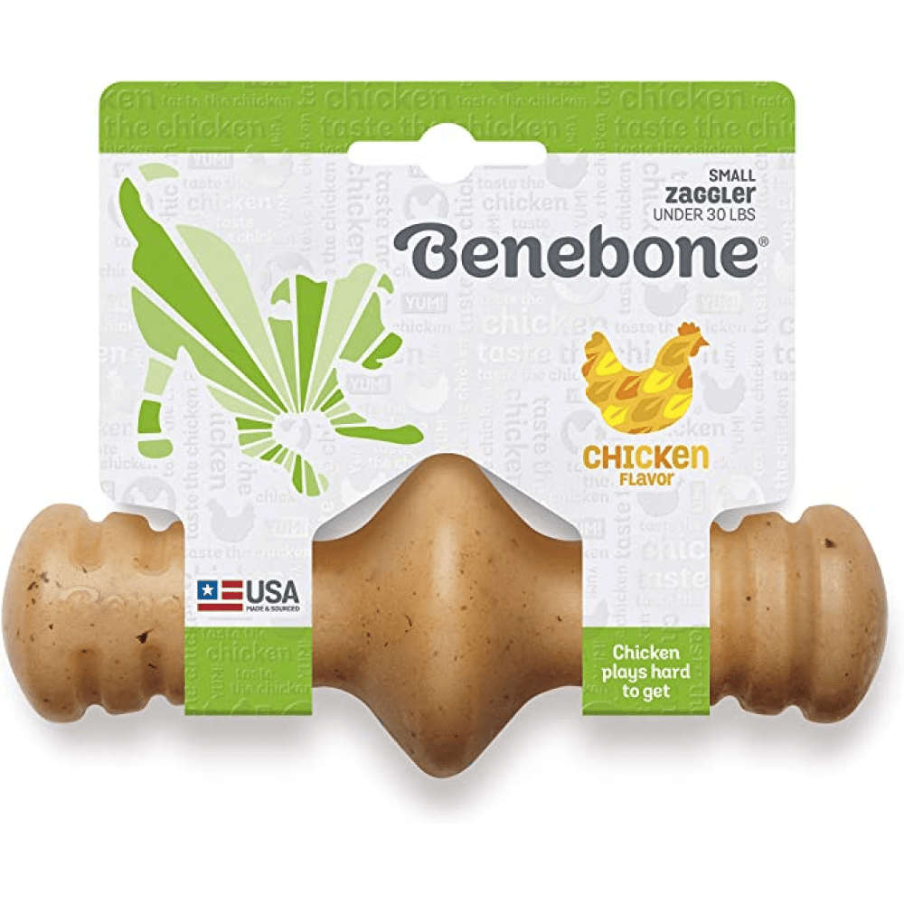 Benebone Chicken Flavored Zaggler Chew Toy for Dogs Dogs-Toys Benebone