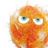 GiGwi Crazy Ball with Foam Rubber Ball and Squeaker Toy for Dogs (Orange) Dogs-Toys GiGwi