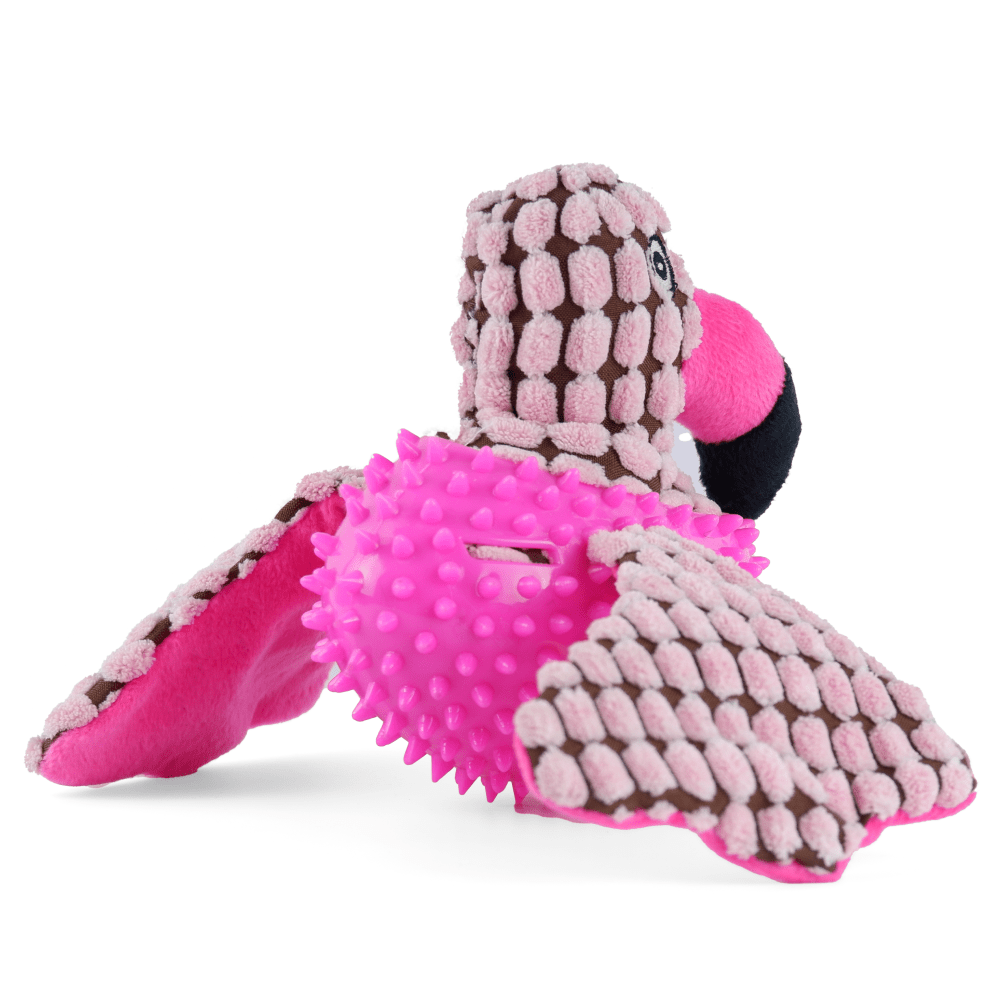 Basil Bird Shaped Plush Toy with Squeaky Neck for Dogs