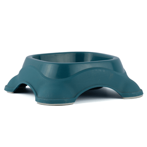 M Pets Plastic Single Bowl for Dogs (Green)