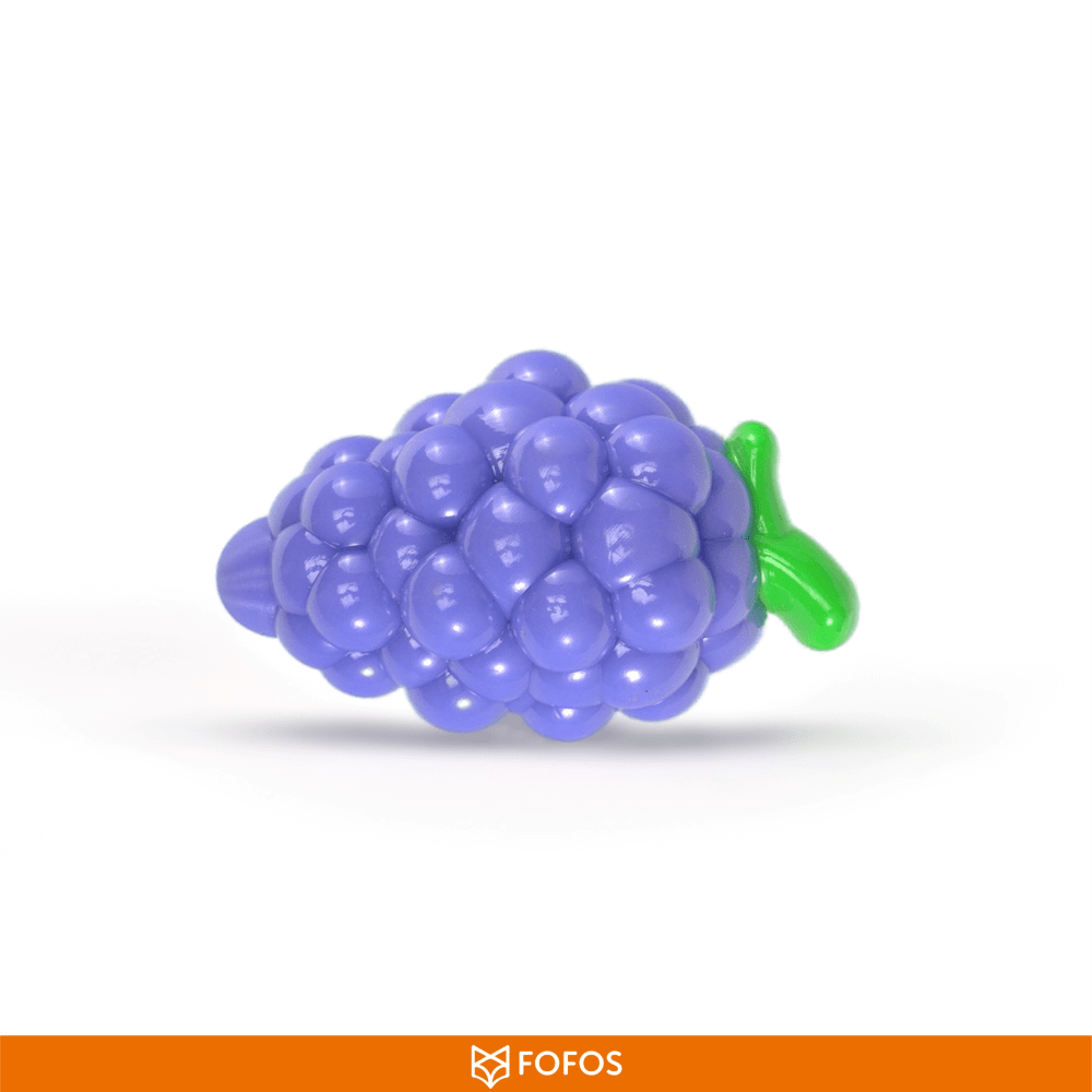 Fofos Crazy Grape Squeaky Chew Toy for Dogs | For Medium Chewers