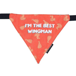 Mutt of Course Cotton Best Wingman Bandana For Dogs