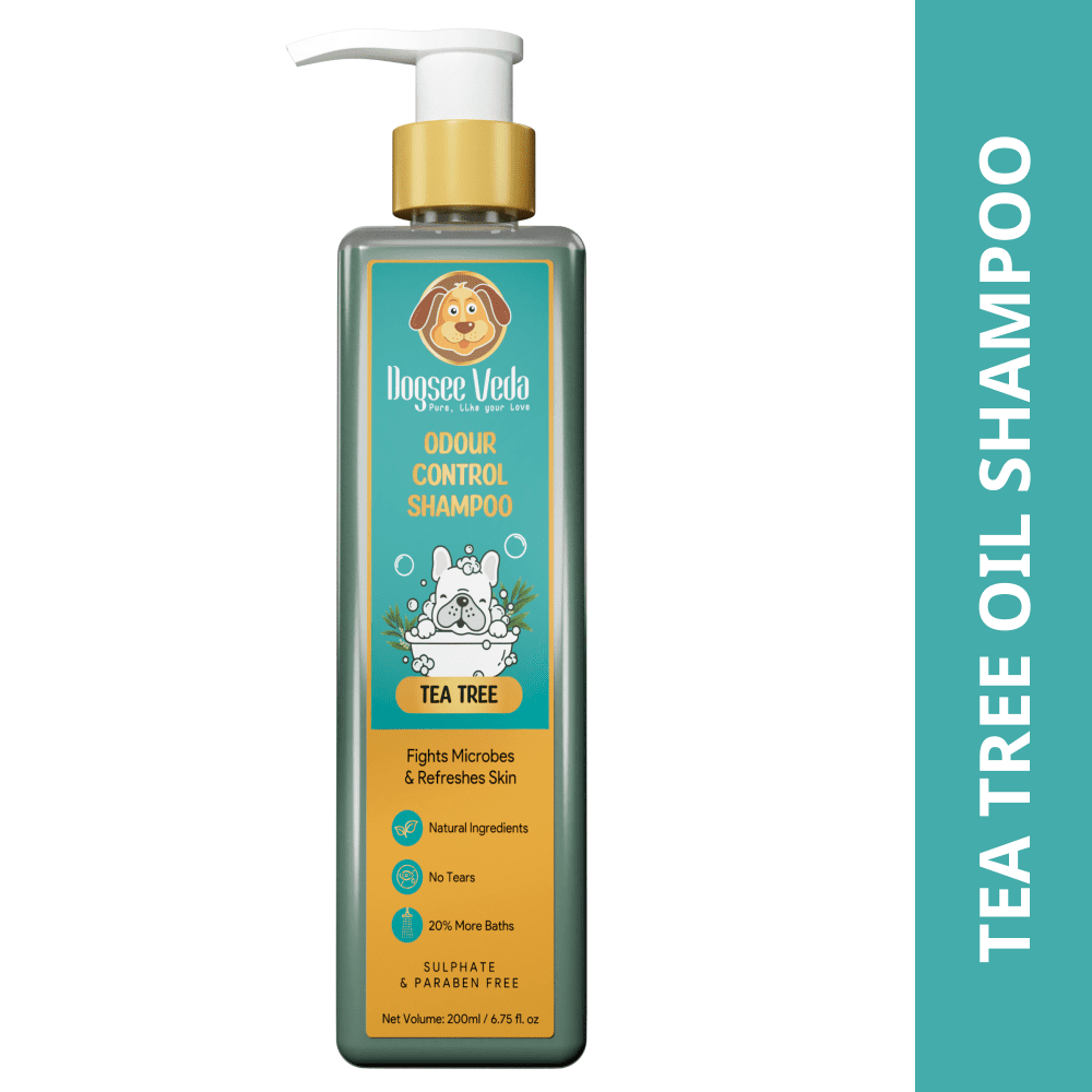 Dogsee Veda Odour Control Tea Tree Shampoo for Dogs (400ml)