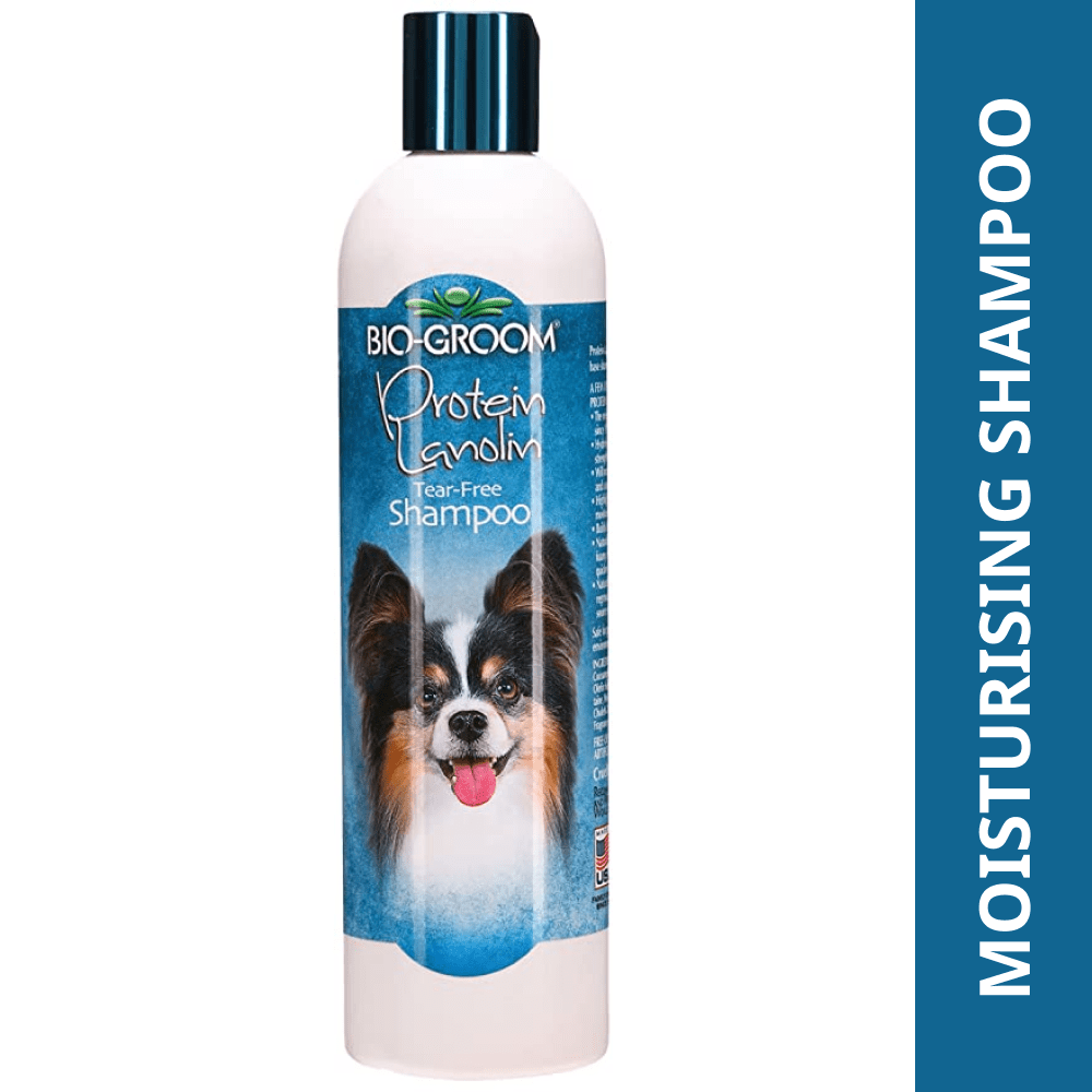 Bio Groom Protein Lanolin Moisturising Shampoo for Dogs and Cats Both-Grooming Supplies Bio Groom 355mL