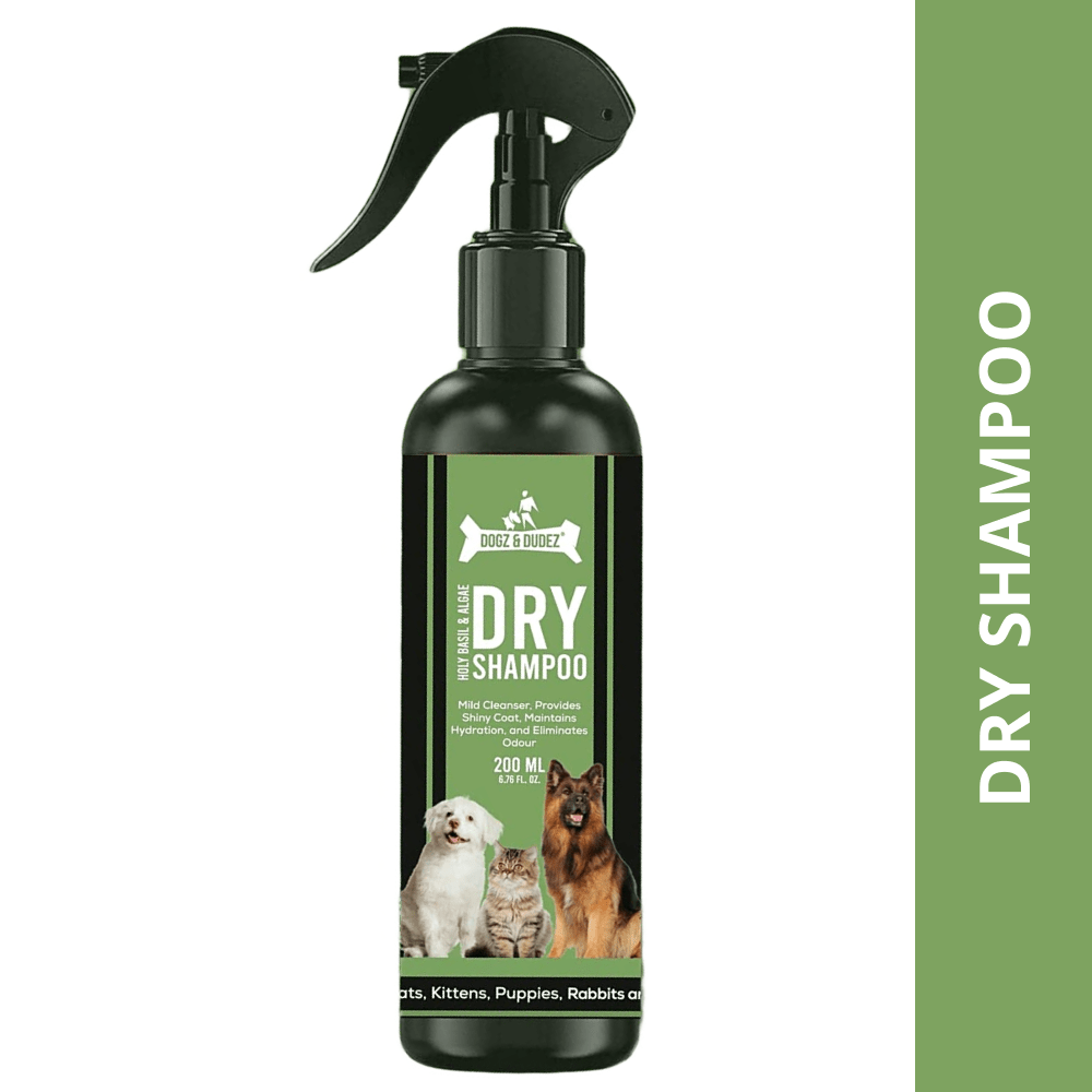 DOGZ & DUDEZ Dry Shampoo for Dogs and Cats