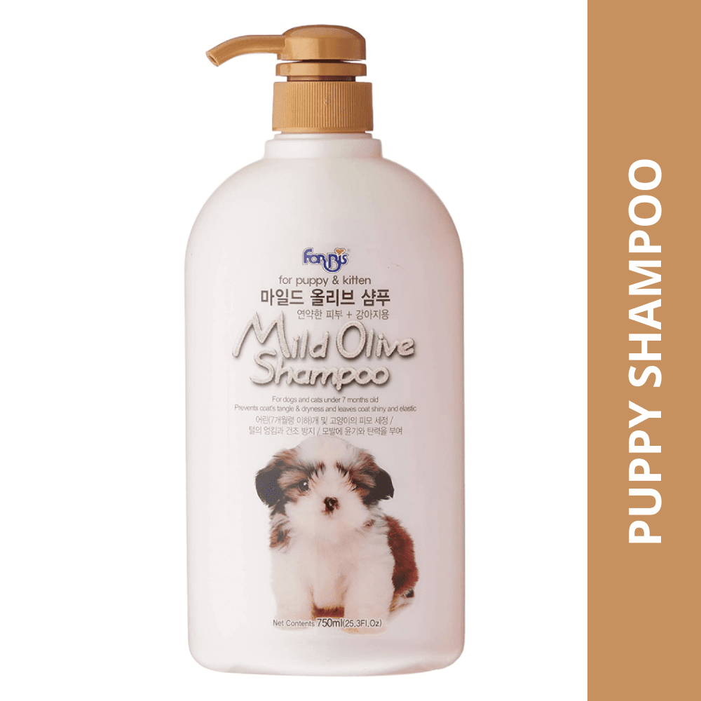 Forbis/Forcans Mild Olive Shampoo for Puppies & Kittens Both-Grooming Supplies Forbis 750mL