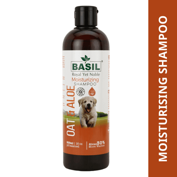 Basil Oat & Aloe Moisturising Shampoo for Dogs and Cats