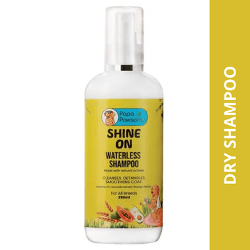 Papa Pawsome Shine On Waterless Shampoo for Dogs