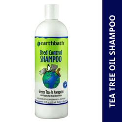 EarthBath Shed Control Green Tea & Awapuhi Shampoo for Dogs and Cats