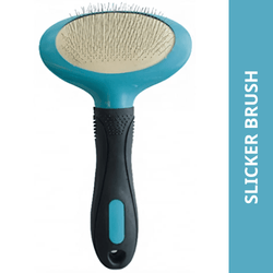 M Pets Oval Slicker Brush for Dogs and Cats