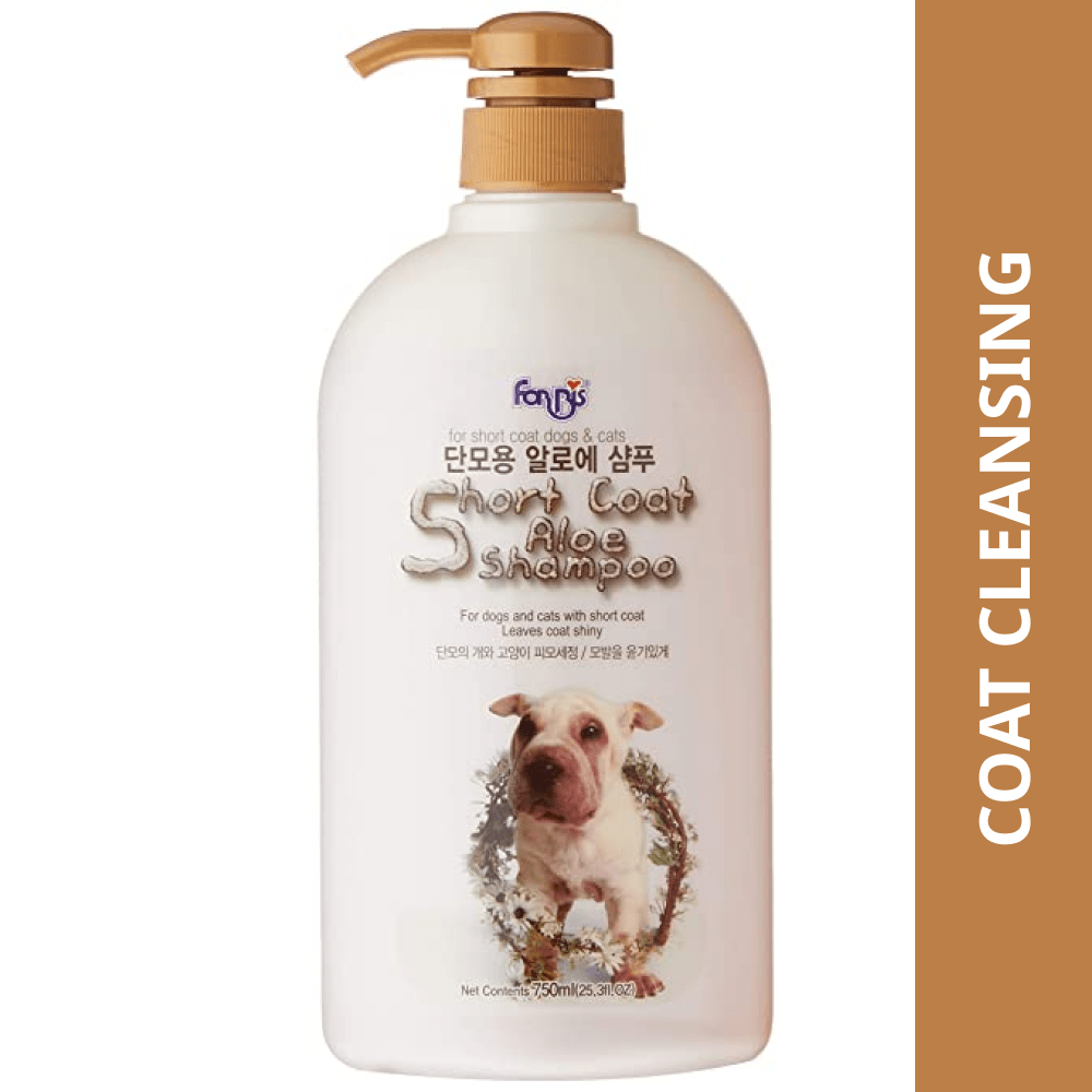 Forbis/Forcans Short Coat Aloe Shampoo for Dogs