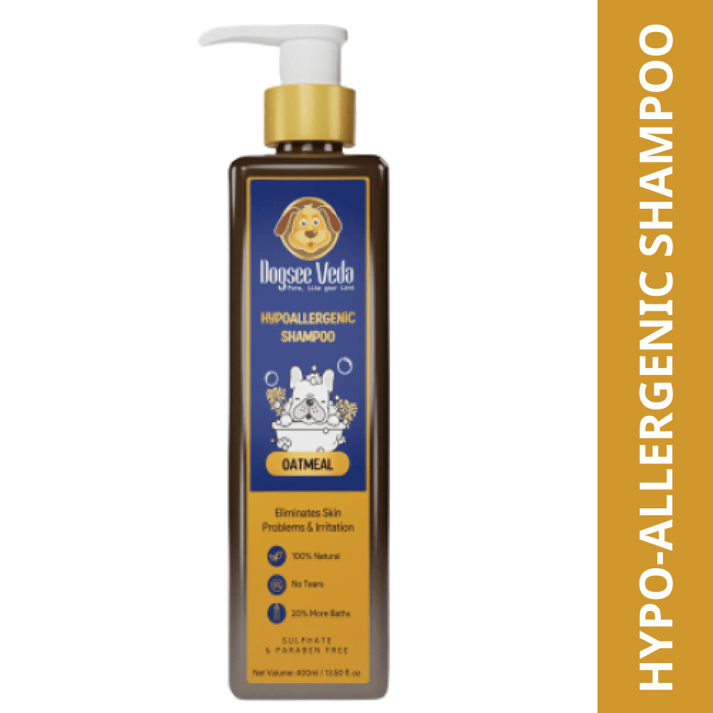Hypoallergenic Oatmeal Shampoo for Dogs (400ml)