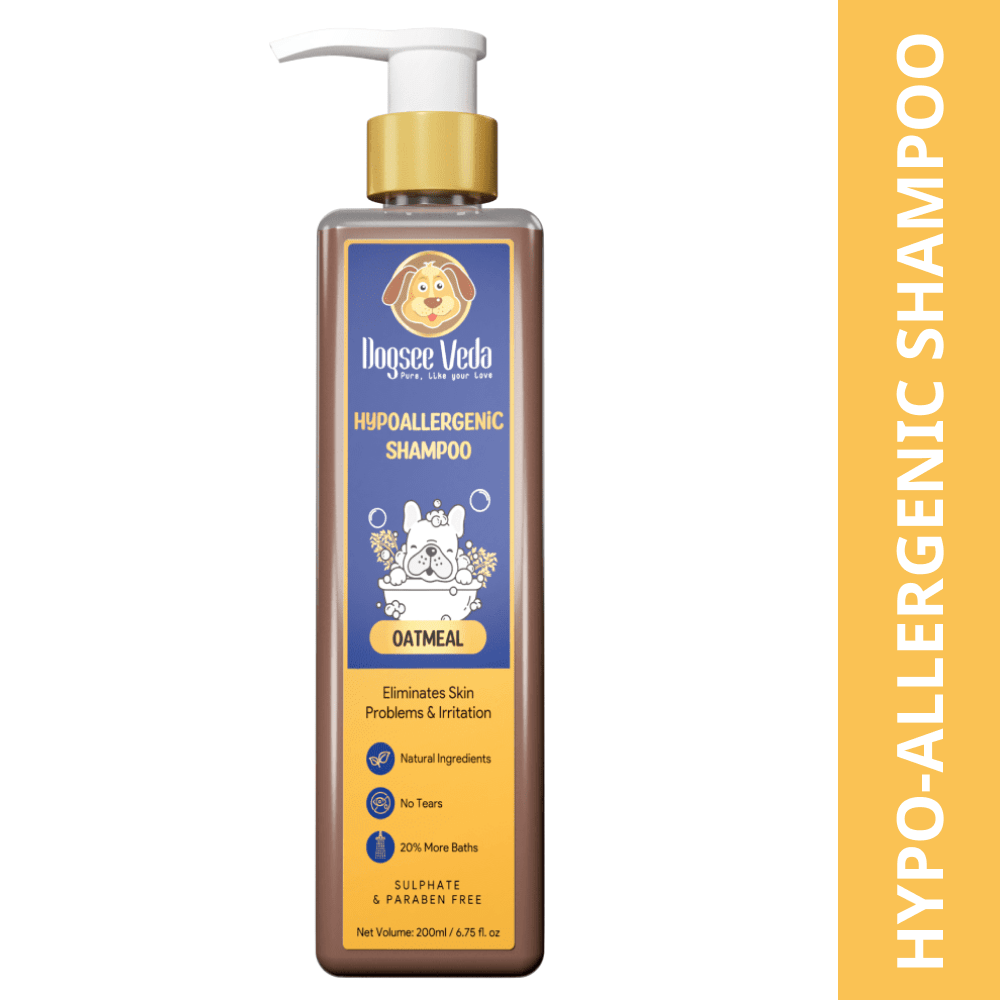 Hypoallergenic Oatmeal Shampoo for Dogs (200ml)