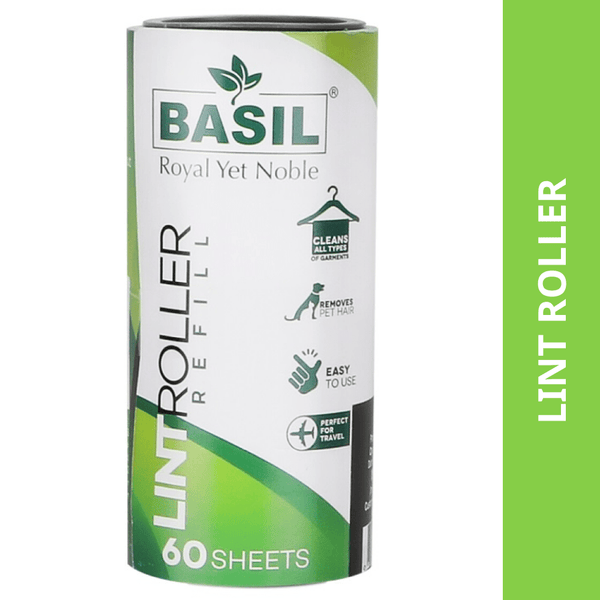 Basil Lint Roller Refill (60 Sheets)
