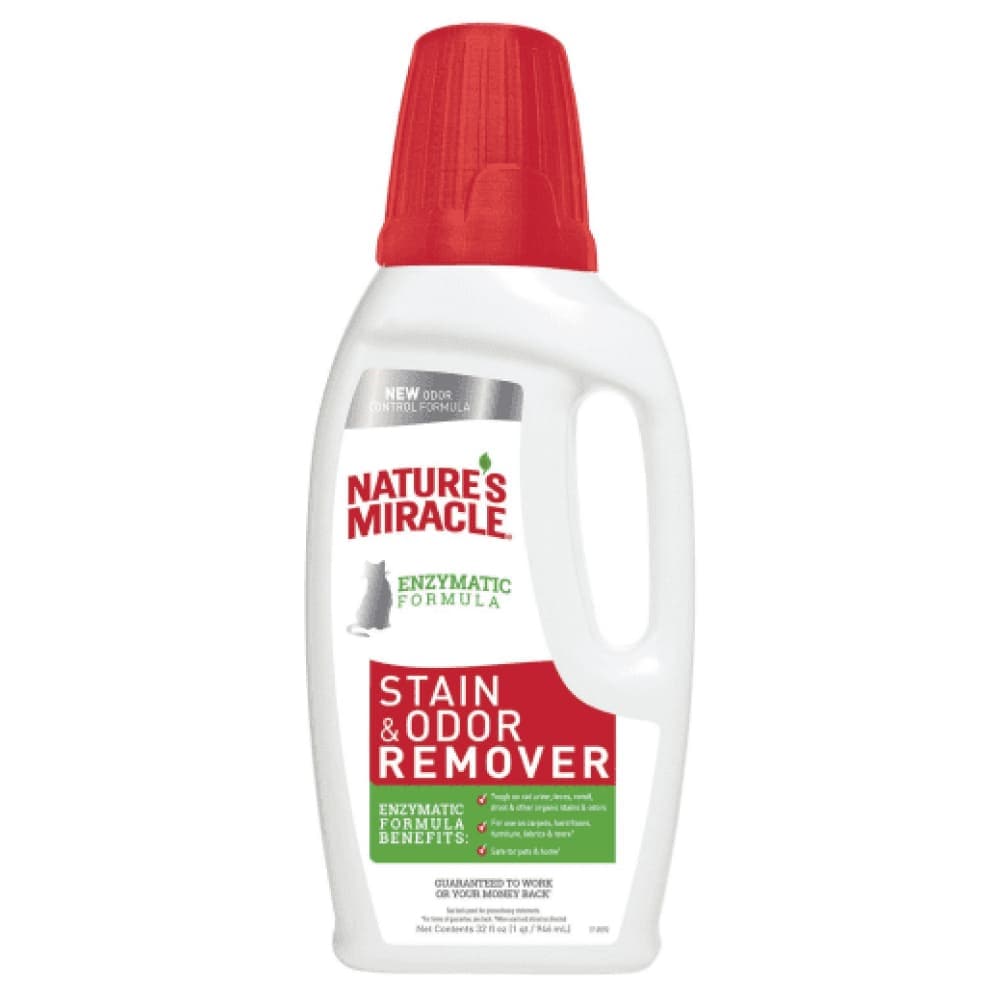 Nature’s Miracle Stain & Odor Remover for Cats Cats-Health & Wellness Natures Miracle 946mL