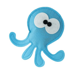 Hriku Ashtbahu Octopus Shaped Catnip Toy for Cats (Blue)