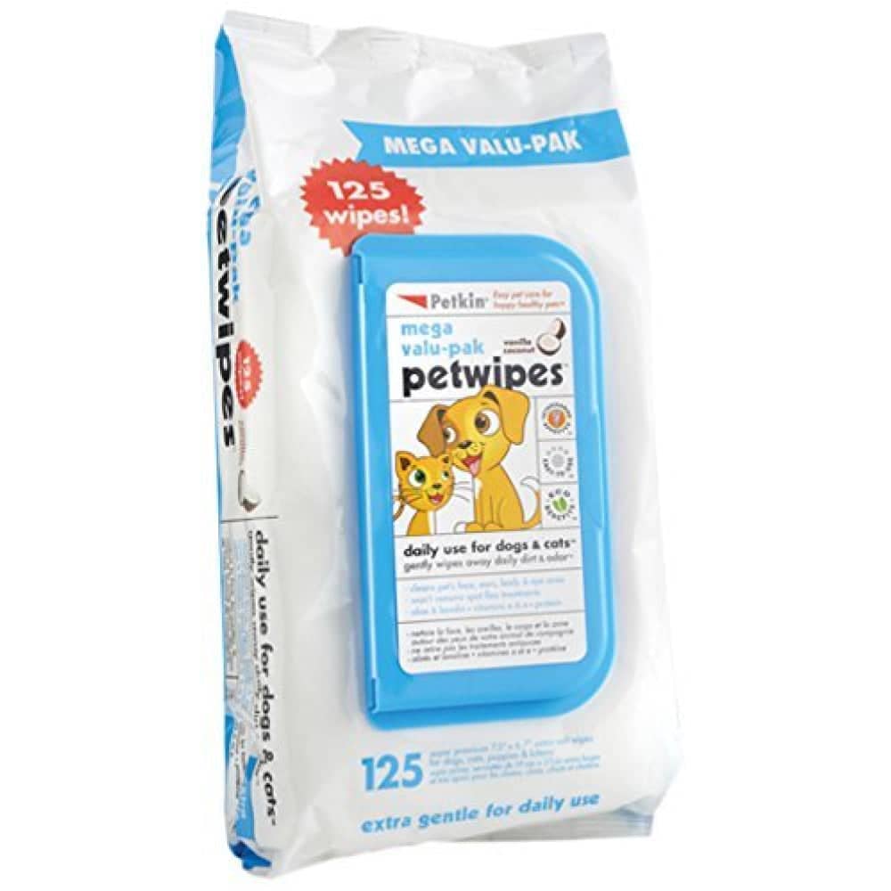 Petkin Mega Value Pack Petwipes for Dogs and Cats Both-Grooming Supplies Petkin