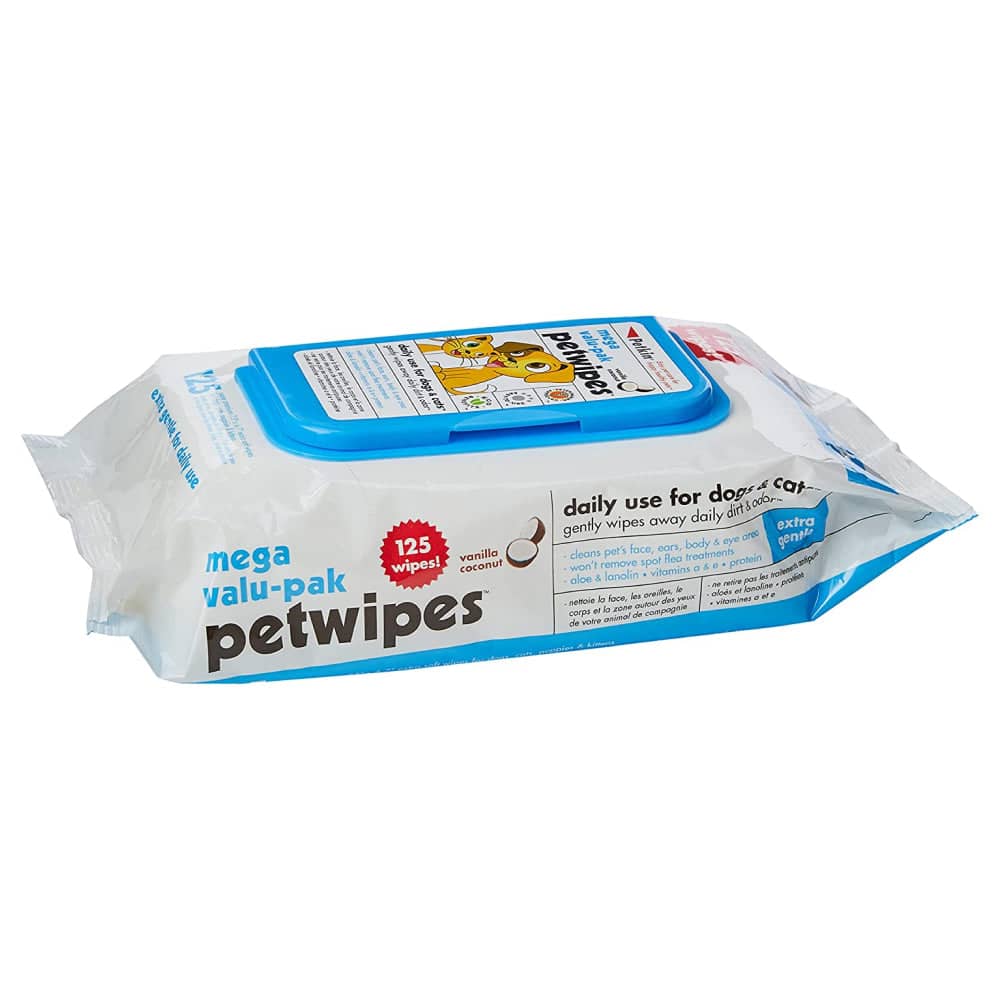 Petkin Mega Value Pack Petwipes for Dogs and Cats Both-Grooming Supplies Petkin