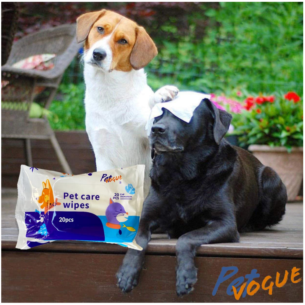 Pet Vogue Grooming Wipes for Dogs and Cats