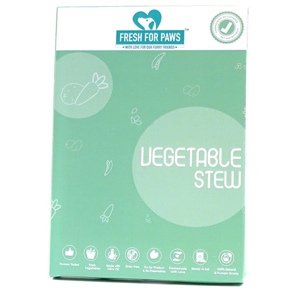 Fresh For Paws Vegetable Stew & Casserole with Curcumin Vegetarian Dog Wet Food