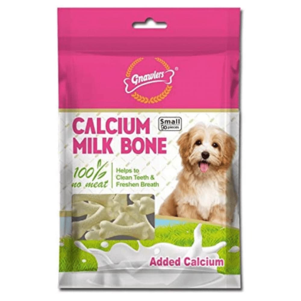 Gnawlers Calcium Milk Bone Dog Treats