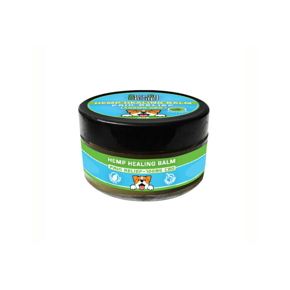 Cure By Design Hemp Healing Balm for Dogs and Cats (Pain Relief)