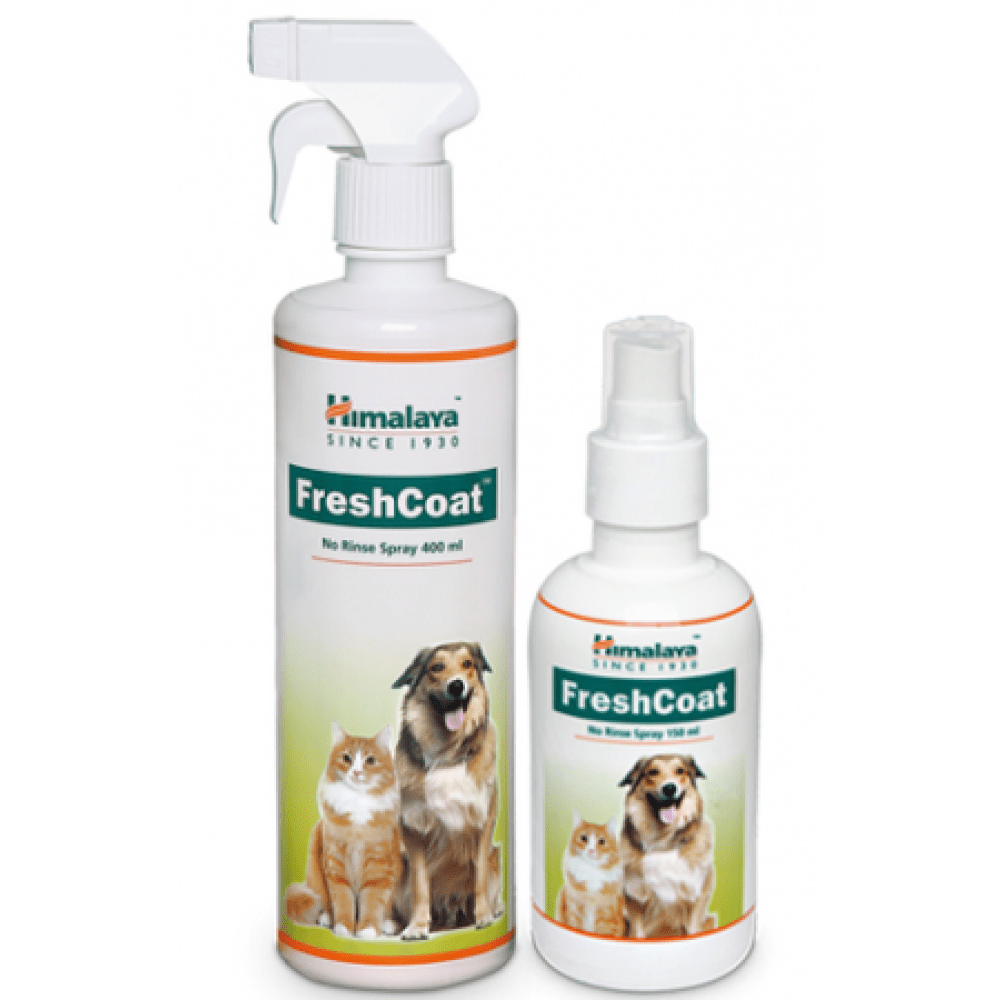 Himalaya Fresh Coat No Rinse Spray for Dogs and Cats Both-Grooming Supplies Himalaya