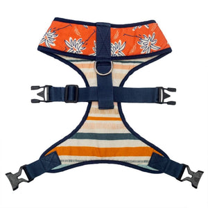 Pet And Parents Stripy Palms Reversible Harness for Dogs