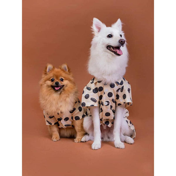 Pet And Parents Chocolate Cookies Printed Shirt for Dogs