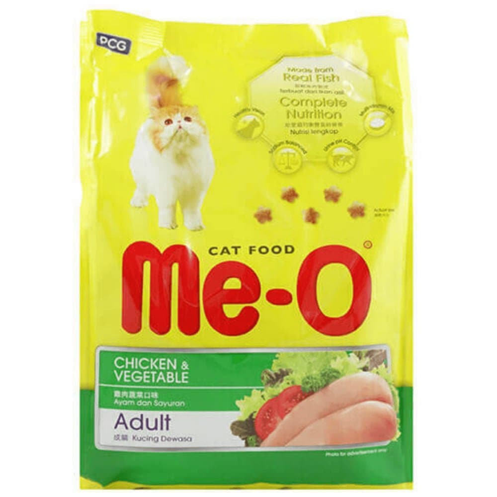 Me O Chicken and Vegetables Adult Cat Dry Food Rewards Cats- Dry food Me O