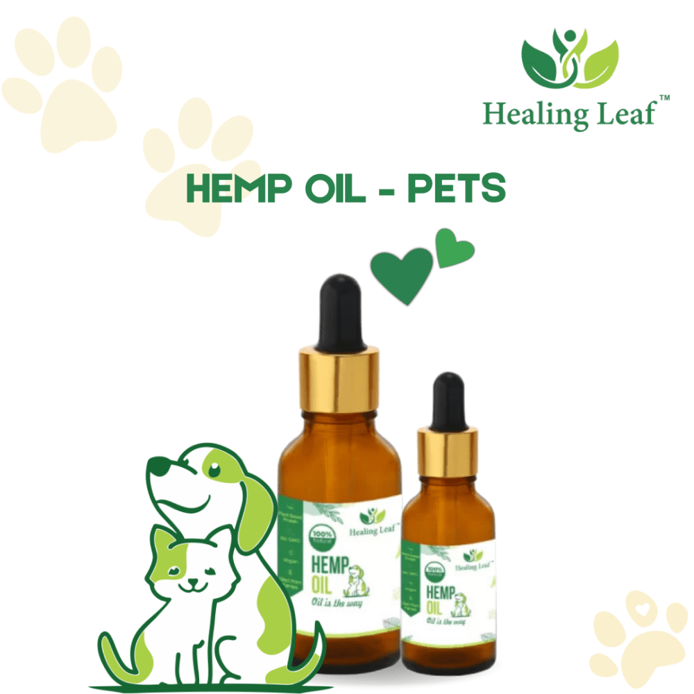 Healing Leaf Hemp Oil for Dogs and Cats (Limited Shelf Life) Both-Health & Wellness Healing Leaf