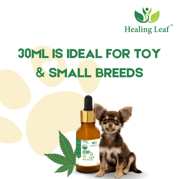 Healing Leaf Hemp Oil for Dogs and Cats