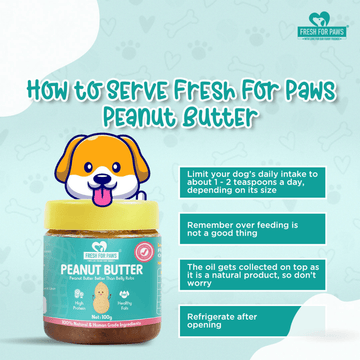 Fresh For Paws Peanut Butter for Dogs