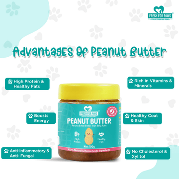 Fresh For Paws Peanut Butter for Dogs