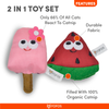 Barkbutler x Fofos Summer Watermelon with Popsicle Toy for Cats Cats-Toys Barkbutler