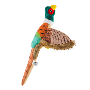 Fofos Plush Pheasant Toy for Dogs | For Soft Chewers