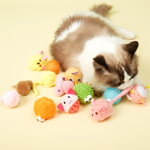 Fofos Rattle Mouse Toy for Cats