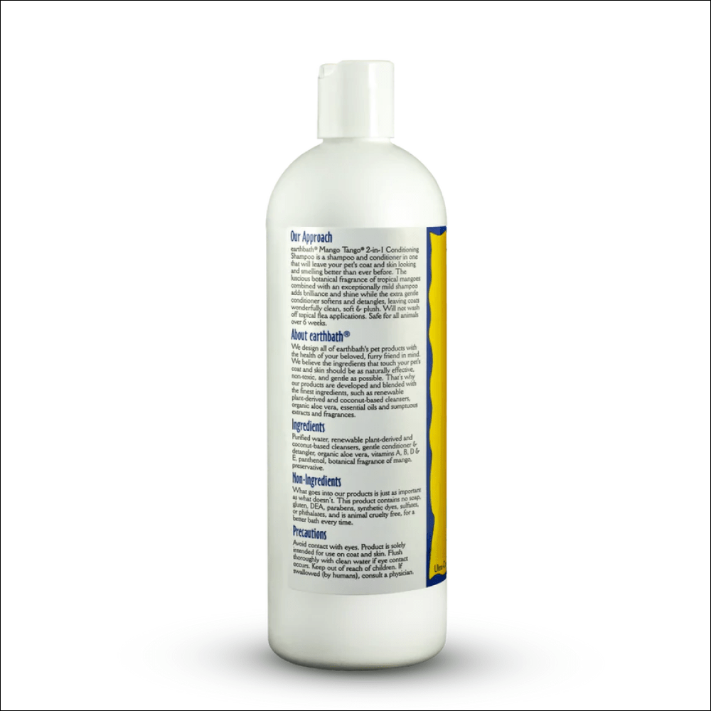 Buy EarthBath 2 in 1 Conditioning Shampoo Mango Tango Long Coat