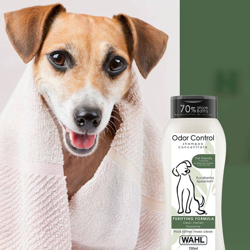 Wahl Odor Control Eucalyptus Spearmint Shampoo for Dogs Dogs-Grooming Supplies Wahl