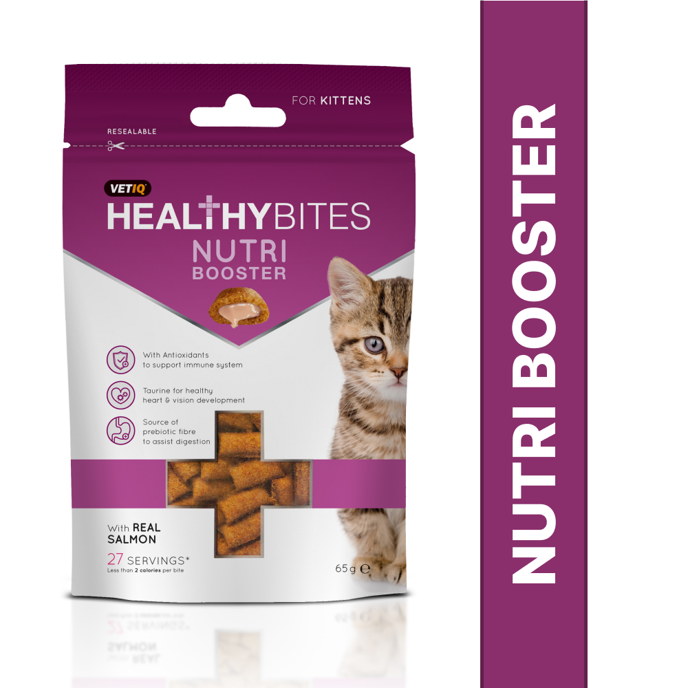 Mark and Chappell Healthy Bites Nutri Booster Kitten Treats Cats-Treats & Others Mark and Chappell