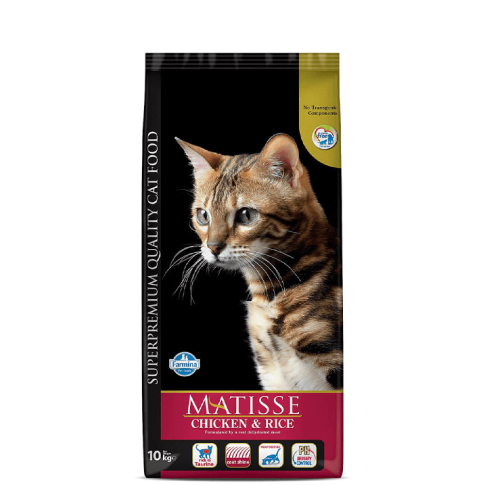 Farmina Matisse Chicken & Rice Adult Cat Dry Food (Limited Shelf Life) Cats- Dry food Matisse 10kg