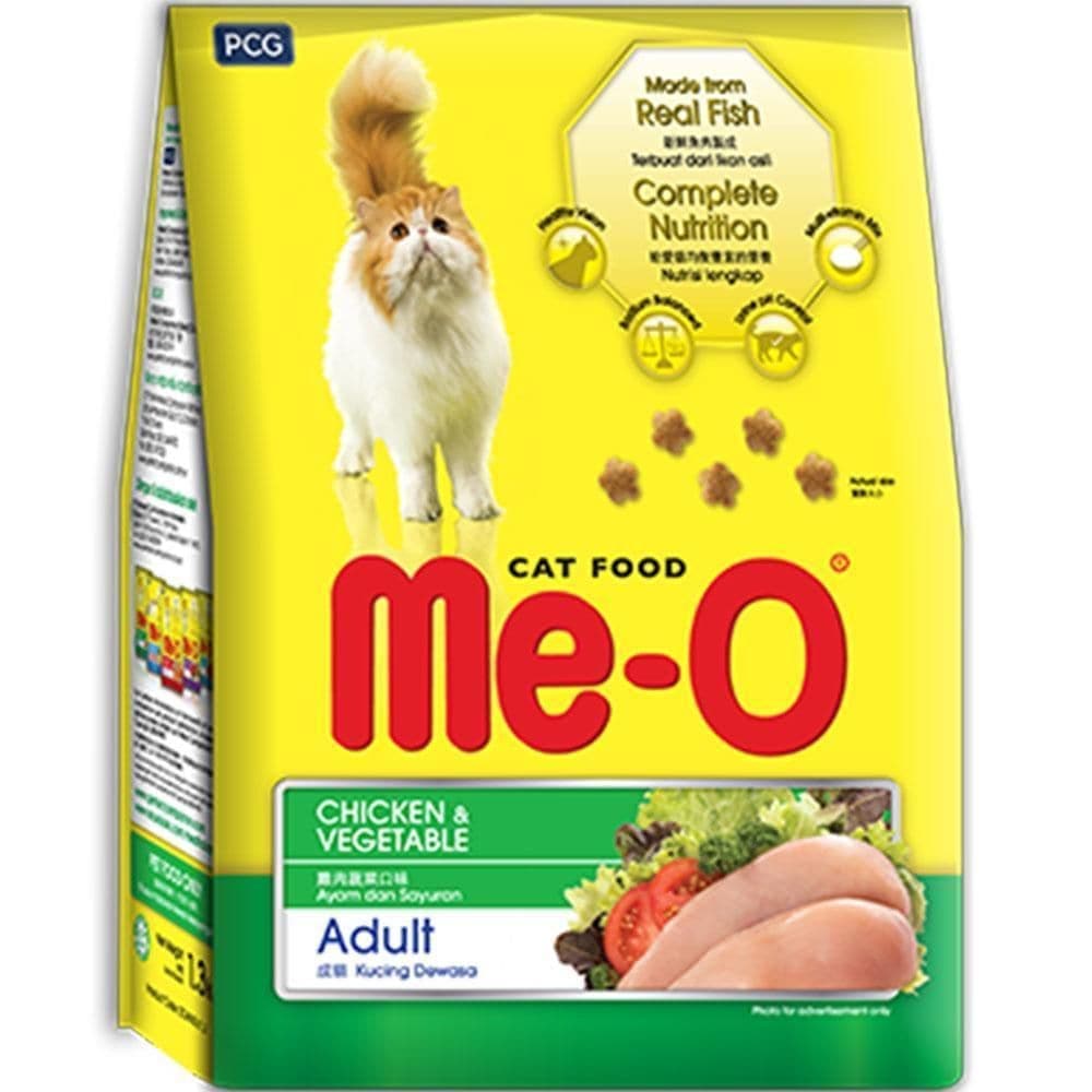 Me O Chicken and Vegetables Adult Cat Dry Food (Limited Shelf Life) Cats- Dry food Me O 450g