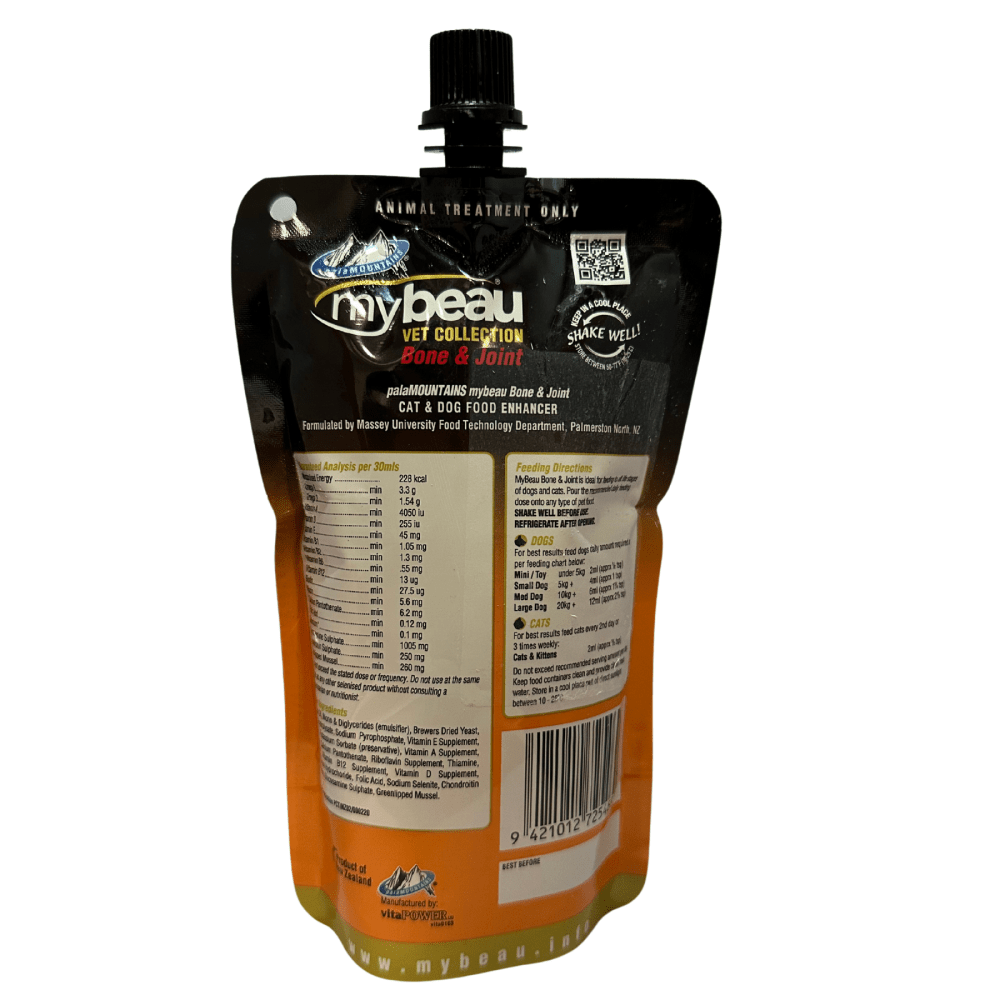 My Beau Vet Collection Bone & Joint Food Supplement with Meat & Garlic for Dogs & Cats Both-Health & Wellness My Beau