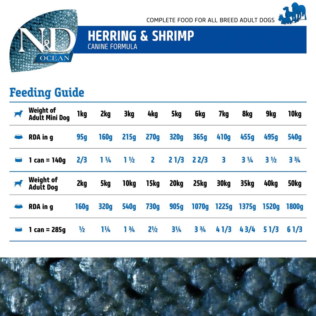 Farmina N&D Ocean Herring & Shrimp Mini Adult Wet Dog Food