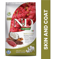 Farmina N&D Quinoa Duck Coconut & Turmeric Skin & Coat Grain Free All Breed Dog Dry Food