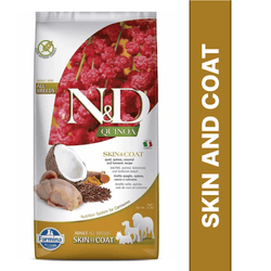 Farmina N&D Quinoa Quail Coconut & Turmeric Skin & Coat All Breed Dog Dry Food